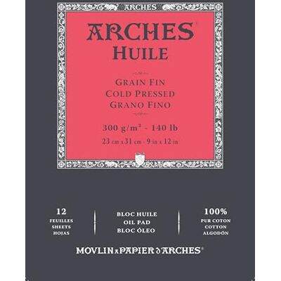 Feuilles de papier huile 23x31cm - Arches Fine Art - Publicité Feuilles de papier huile 23x31cm - Arches Fine Art - Publicité