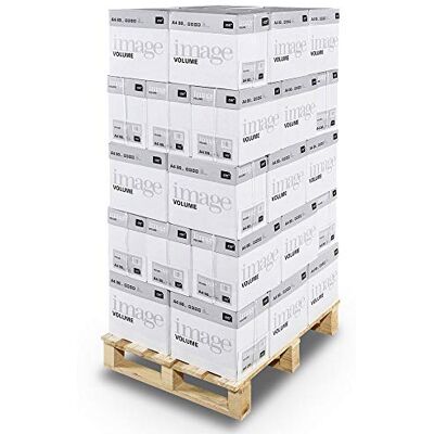 IMAGE Volume Papier multifonction Blanc 80 g/m² A4 Lot de 40 cartons 200 ramettes de 500 feuilles 100.000 feuilles - Publicité IMAGE Volume Papier multifonction Blanc 80 g/m² A4 Lot de 40 cartons 200 ramettes de 500 feuilles 100.000 feuilles - Publicité
