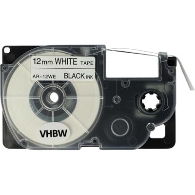 vhbw Cassette à ruban 12mm pour Casio KL-130, KL-200, KL-2000, KL-200E - Publicité vhbw Cassette à ruban 12mm pour Casio KL-130, KL-200, KL-2000, KL-200E - Publicité