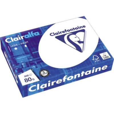 Clairefontaine - 1979C - A4 - 80 g/m2 - Papier - Publicité Clairefontaine - 1979C - A4 - 80 g/m2 - Papier - Publicité