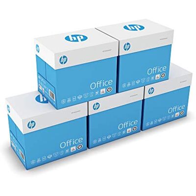 HP Office Papier Multifonction Blanc 80 g/m² A4 Lot de 5 cartons 25 ramettes de 500 feuilles 12.500 feuilles - Publicité HP Office Papier Multifonction Blanc 80 g/m² A4 Lot de 5 cartons 25 ramettes de 500 feuilles 12.500 feuilles - Publicité