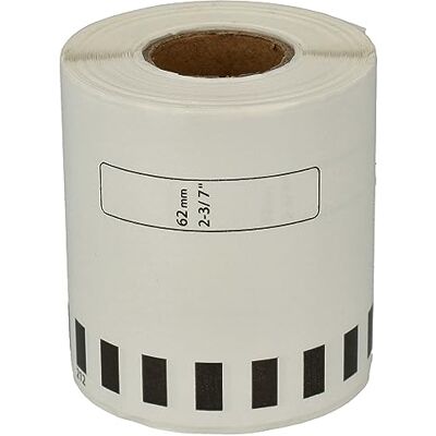 VHBW - DK-22212 - 62mm - 15.24m - Label Roll - Publicité VHBW - DK-22212 - 62mm - 15.24m - Label Roll - Publicité