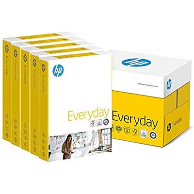 HP Everyday Papier de bureau A4 75 g/m² 5 rames (Import Royaume Uni) - Publicité HP Everyday Papier de bureau A4 75 g/m² 5 rames (Import Royaume Uni) - Publicité