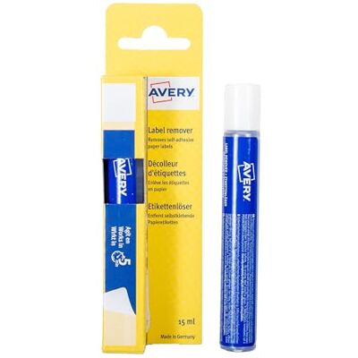 Avery Stick pour decoller des étiquettes papier (15ml) - Publicité Avery Stick pour decoller des étiquettes papier (15ml) - Publicité
