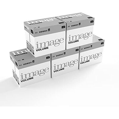 IMAGE Volume Papier multifonction Blanc 80 g/m² A4 Lot de 5 cartons 25 ramettes de 500 feuilles 12.500 feuilles - Publicité IMAGE Volume Papier multifonction Blanc 80 g/m² A4 Lot de 5 cartons 25 ramettes de 500 feuilles 12.500 feuilles - Publicité