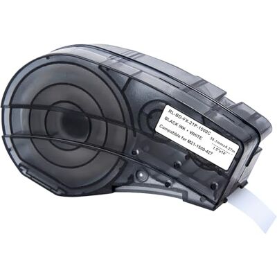 PHONILLICO Ruban pour étiqueteuse compatible Brady M210 M210-LAB M211 Etiquette vinyle recharge M21-1500-427 38,1mmx4,27m ® - Publicité PHONILLICO Ruban pour étiqueteuse compatible Brady M210 M210-LAB M211 Etiquette vinyle recharge M21-1500-427 38,1mmx4,27m ® - Publicité