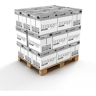 IMAGE Volume Papier multifonction Blanc 80 g/m² A4 Lot de 24 cartons 120 ramettes de 500 feuilles 60.000 feuilles - Publicité IMAGE Volume Papier multifonction Blanc 80 g/m² A4 Lot de 24 cartons 120 ramettes de 500 feuilles 60.000 feuilles - Publicité