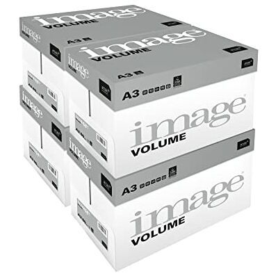 IMAGE Volume Papier multifonction Blanc 80 g/m² A3 Lot de 4 cartons 20 ramettes de 500 feuilles 10.000 feuilles - Publicité IMAGE Volume Papier multifonction Blanc 80 g/m² A3 Lot de 4 cartons 20 ramettes de 500 feuilles 10.000 feuilles - Publicité