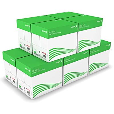 Xerox Recycled Papier recyclé ISO 70-80 g/m² A4 Lot de 10 cartons 50 ramettes de 500 feuilles 25.000 feuilles - Publicité Xerox Recycled Papier recyclé ISO 70-80 g/m² A4 Lot de 10 cartons 50 ramettes de 500 feuilles 25.000 feuilles - Publicité