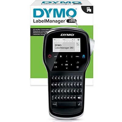 Amazon Renewed Dymo S0968960 LabelManager 280 Etiqueteuse de Bureau Portable Clavier QWERTY - Publicité Amazon Renewed Dymo S0968960 LabelManager 280 Etiqueteuse de Bureau Portable Clavier QWERTY - Publicité