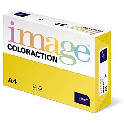 IMAGE Coloraction Pack de feuilles de papier A4 Antalis 120 g/m² Jaune canari (Import Allemagne) - Publicité IMAGE Coloraction Pack de feuilles de papier A4 Antalis 120 g/m² Jaune canari (Import Allemagne) - Publicité
