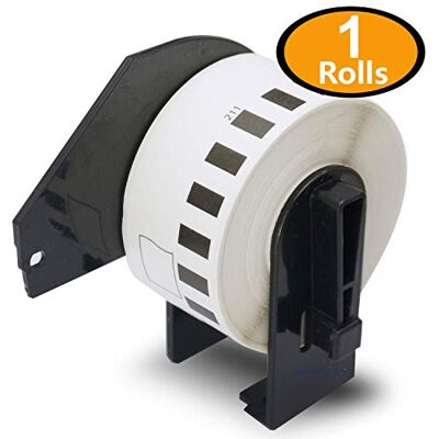 BETCKEY 1 DK-22211 Rouleau de Film Résistant Continu Compatible avec Brother, 29mm x 15.24m, 1 Étiquettes pour Imprimantes d'Étiquettes QL Brother - Publicité BETCKEY 1 DK-22211 Rouleau de Film Résistant Continu Compatible avec Brother, 29mm x 15.24m, 1 Étiquettes pour Imprimantes d'Étiquettes QL Brother - Publicité
