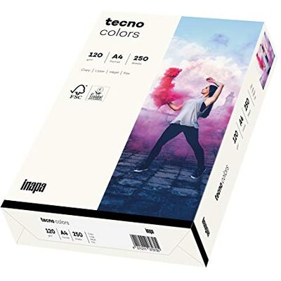 Inapa - Tecno Colors A4 120gsm - Multipurpose Paper - Publicité Inapa - Tecno Colors A4 120gsm - Multipurpose Paper - Publicité