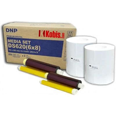 DNP Papier pour imprimante DS620 6X8 (15X20) - Publicité DNP Papier pour imprimante DS620 6X8 (15X20) - Publicité