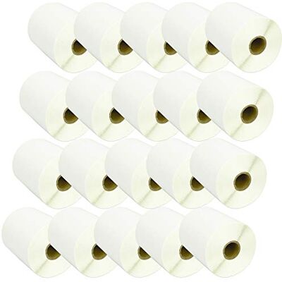 PRESTIGE CARTRIDGE 4,000 Zebra 100mm x 210mm Thermique Directe Papier Étiquettes (200 étiquettes par rouleau) pour Imprimante Zebra 20 Rouleaux - Publicité PRESTIGE CARTRIDGE 4,000 Zebra 100mm x 210mm Thermique Directe Papier Étiquettes (200 étiquettes par rouleau) pour Imprimante Zebra 20 Rouleaux - Publicité