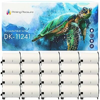 Printing Pleasure 20x Compatible DK-11241 102mm x 152mm Étiquettes grandes expéditions (200 Étiquettes par rouleau) pour Brother P-Touch QL-1050, QL-1060N, QL-1100, QL-1110NWB, Papier thermique - Publicité Printing Pleasure 20x Compatible DK-11241 102mm x 152mm Étiquettes grandes expéditions (200 Étiquettes par rouleau) pour Brother P-Touch QL-1050, QL-1060N, QL-1100, QL-1110NWB, Papier thermique - Publicité