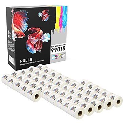 PRESTIGE CARTRIDGE 50x 99015 54mm x 70mm Papier Étiquettes pour Dymo LabelWriter 4XL, 310, 320, 330, 400, 450 Turbo/Twin Turbo/Duo & Seiko Smart Etiqueteuses (320 Étiquettes par Rouleau) - Publicité PRESTIGE CARTRIDGE 50x 99015 54mm x 70mm Papier Étiquettes pour Dymo LabelWriter 4XL, 310, 320, 330, 400, 450 Turbo/Twin Turbo/Duo & Seiko Smart Etiqueteuses (320 Étiquettes par Rouleau) - Publicité