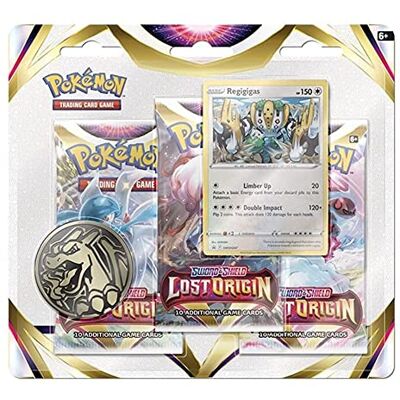 Pokémon Pokemon TCG SWSH Lost Origin 3 Boosterblister Assorti - Publicité Pokémon Pokemon TCG SWSH Lost Origin 3 Boosterblister Assorti - Publicité