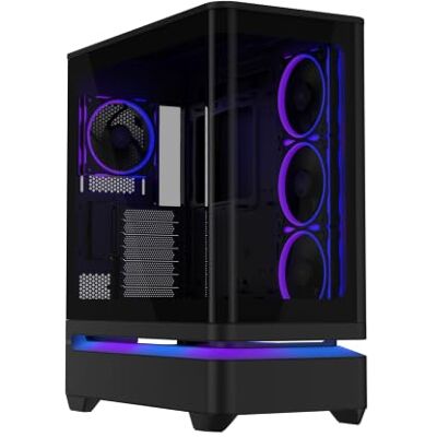 Asus Prime AP304 Boîtier PC ATX parnoramique incurvé, 4 Ventilateurs préinstallés, ARGB - Publicité Asus Prime AP304 Boîtier PC ATX parnoramique incurvé, 4 Ventilateurs préinstallés, ARGB - Publicité