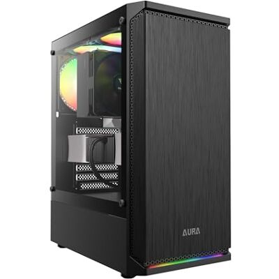 GAMDIAS Aura GC8 Gaming ATX Mid Tower Gaming PC Case - Publicité GAMDIAS Aura GC8 Gaming ATX Mid Tower Gaming PC Case - Publicité