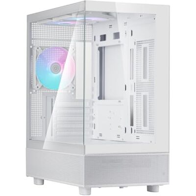 Boîtier PC Micro-ATX Lucid avec vue panoramique 270° - Boîtier informatique - Publicité Boîtier PC Micro-ATX Lucid avec vue panoramique 270° - Boîtier informatique - Publicité