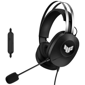 Asus TUF H1 GEN II Casque Gaming Filaire, Haut-parleurs Essence de 40 mm, Son Surround virtuel 7.1, Microphone certifié TeamSpeak, Conception légère de 297 grammes - Publicité Asus TUF H1 GEN II Casque Gaming Filaire, Haut-parleurs Essence de 40 mm, Son Surround virtuel 7.1, Microphone certifié TeamSpeak, Conception légère de 297 grammes - Publicité