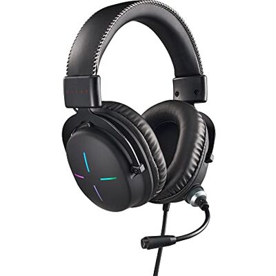 Acer Nitro Gaming Headset II : Pilotes de 50 mm Microphone omnidirectionnel rétractable avec Commandes sur câble Design Supra-auriculaire avec lumières RVB - Publicité Acer Nitro Gaming Headset II : Pilotes de 50 mm Microphone omnidirectionnel rétractable avec Commandes sur câble Design Supra-auriculaire avec lumières RVB - Publicité