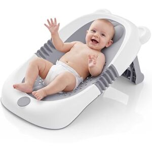 SANEWE Baignoire pliable pour bébé avec support, siège de bain pour nouveau-nés, dotée de ventouses antidérapantes. Indispensable pour les bébés de 0 à 6 mois. Idéal comme cadeau de naissance - Publicité SANEWE Baignoire pliable pour bébé avec support, siège de bain pour nouveau-nés, dotée de ventouses antidérapantes. Indispensable pour les bébés de 0 à 6 mois. Idéal comme cadeau de naissance - Publicité