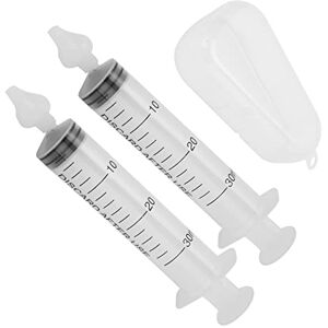 Gegong Mouché-Bébé, Irrigateur nasal pour nouveau-nés en bas âge, nettoyant nasal sûr avec embout d'aspiration nasale en silicone nettoyable et réutilisable,Emballage de boîte (30ml,2 pièces) - Publicité Gegong Mouché-Bébé, Irrigateur nasal pour nouveau-nés en bas âge, nettoyant nasal sûr avec embout d'aspiration nasale en silicone nettoyable et réutilisable,Emballage de boîte (30ml,2 pièces) - Publicité