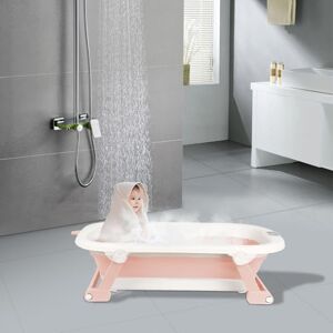 Willonin Baignoire Bébé Pliable Avec Transat De Bain Pour Bebe & Thermomètre Intégré, Baignoire Enfant Avec Siege De Bain Pour Bebe, baignoire Bebe Sur Pied,Canard jaune gratuit-ROSE - Publicité Willonin Baignoire Bébé Pliable Avec Transat De Bain Pour Bebe & Thermomètre Intégré, Baignoire Enfant Avec Siege De Bain Pour Bebe, baignoire Bebe Sur Pied,Canard jaune gratuit-ROSE - Publicité