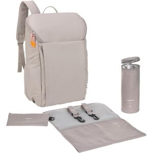 Lässig Bébé Sac à dos à langer avec matelas à langer, fixation pour poussette et porte-bouteille/GRE Slender Up Backpack taupe - Publicité Lässig Bébé Sac à dos à langer avec matelas à langer, fixation pour poussette et porte-bouteille/GRE Slender Up Backpack taupe - Publicité