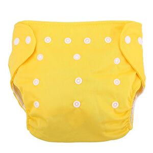 Domybest réutilisable Infant couches pour bébé Grille doux couvertures réglable bébé Potty Training Pants - Publicité