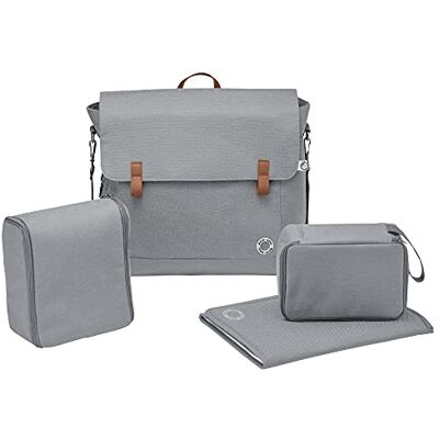 Maxi-Cosi Sac à Langer Modern Bag avec Matelas à Langer/Poche Isotherme, Essential Black (noir) - Publicité Maxi-Cosi Sac à Langer Modern Bag avec Matelas à Langer/Poche Isotherme, Essential Black (noir) - Publicité