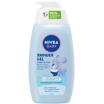 NIVEA Baby Doux Apaisant Shampooing Hypoallergénique pour Bébé Enfant 500 ml - Publicité NIVEA Baby Doux Apaisant Shampooing Hypoallergénique pour Bébé Enfant 500 ml - Publicité
