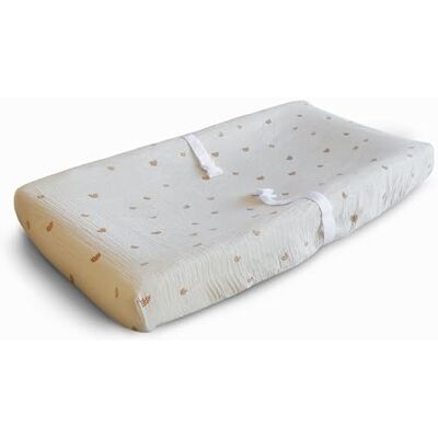 mushie Housse de Matelas à Langer Lavable 70x45 Cm Convient pour Matelas à Langer Standard Sangles de Sécurité Réglables Accessoires pour Bébé, Jeunes Enfants Garçons et Filles - Publicité mushie Housse de Matelas à Langer Lavable 70x45 Cm Convient pour Matelas à Langer Standard Sangles de Sécurité Réglables Accessoires pour Bébé, Jeunes Enfants Garçons et Filles - Publicité