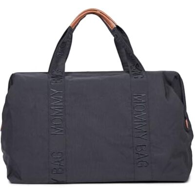 Childhome , Mommy Bag, Sac à Langer, Maternité,Sac de Voyage, Grande Contenance-Tapis à Langer, Bandoulière Ajustable, Compartimenté, Poche Isotherme, Passage pour Valise, Collection Urban Anthracite - Publicité Childhome , Mommy Bag, Sac à Langer, Maternité,Sac de Voyage, Grande Contenance-Tapis à Langer, Bandoulière Ajustable, Compartimenté, Poche Isotherme, Passage pour Valise, Collection Urban Anthracite - Publicité