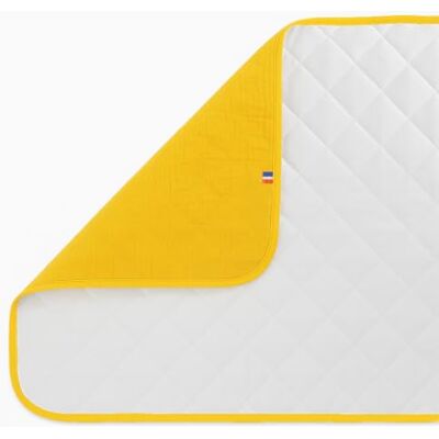 PAPATE Tapis à Langer Nomade en Coton Bio, Matelas a Langer de Voyage, Matelas à Langer Bébé, Matelas à langer pour jeunes enfants Tapis Imperméable, Pliable Imperméable. (Honey) - Publicité PAPATE Tapis à Langer Nomade en Coton Bio, Matelas a Langer de Voyage, Matelas à Langer Bébé, Matelas à langer pour jeunes enfants Tapis Imperméable, Pliable Imperméable. (Honey) - Publicité