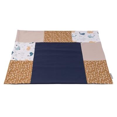 ULLENBOOM ® Protection pour matelas à langer 75x85 cm Baleines (Made in EU) Housse pour matelas à langer en coton, serviette de matelas à langer, motif : étoiles, points - Publicité ULLENBOOM ® Protection pour matelas à langer 75x85 cm Baleines (Made in EU) Housse pour matelas à langer en coton, serviette de matelas à langer, motif : étoiles, points - Publicité