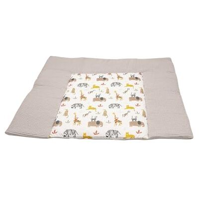 ULLENBOOM ® Matelas á Langer Bebe 85x75 cm, 100% matériaux OEKO-TEX (Made in EU), Sable Savane Matelas à langer Lavable et adapté aux déplacements - Publicité ULLENBOOM ® Matelas á Langer Bebe 85x75 cm, 100% matériaux OEKO-TEX (Made in EU), Sable Savane Matelas à langer Lavable et adapté aux déplacements - Publicité