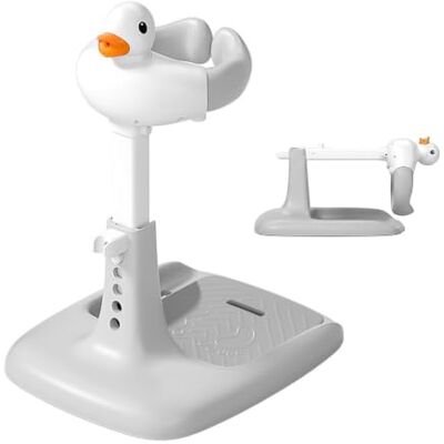 Relaxdays Station de douche bébé réglable gris-blanc 50×40 cm H 45-67 cm, aide-douche enfant stable antidérapante ABS - Publicité Relaxdays Station de douche bébé réglable gris-blanc 50×40 cm H 45-67 cm, aide-douche enfant stable antidérapante ABS - Publicité