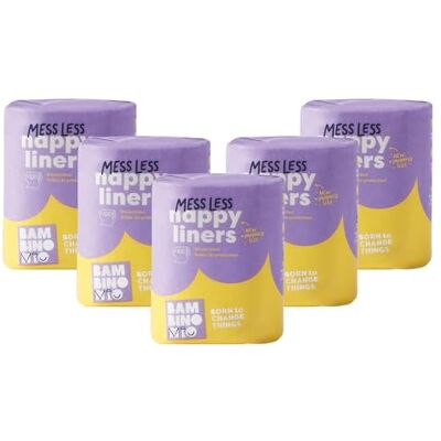 Bambino Mio - Supersoft Nappy Liners - Biodégradable - 100 Liners - Nappy Liners - Publicité Bambino Mio - Supersoft Nappy Liners - Biodégradable - 100 Liners - Nappy Liners - Publicité