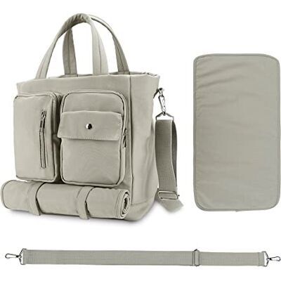 SONARIN Multifonctionnel Grande Capacité Sac à Langer pour Bébé Fourre-tout,Imperméable Sac Bandoulière à Langer Sac de Maternité Sac à Couches de Voyage avec Matelas à Langer - Publicité SONARIN Multifonctionnel Grande Capacité Sac à Langer pour Bébé Fourre-tout,Imperméable Sac Bandoulière à Langer Sac de Maternité Sac à Couches de Voyage avec Matelas à Langer - Publicité