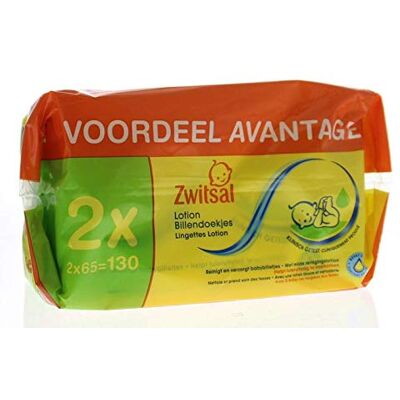 Lingettes bébé au lotion Zwitsal - Lingettes humides bébé - Publicité Lingettes bébé au lotion Zwitsal - Lingettes humides bébé - Publicité