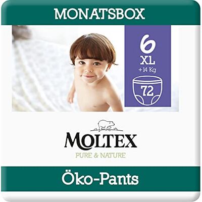 Pantalons biologiques Moltex XL - Couches réutilisables pour enfants - Publicité Pantalons biologiques Moltex XL - Couches réutilisables pour enfants - Publicité