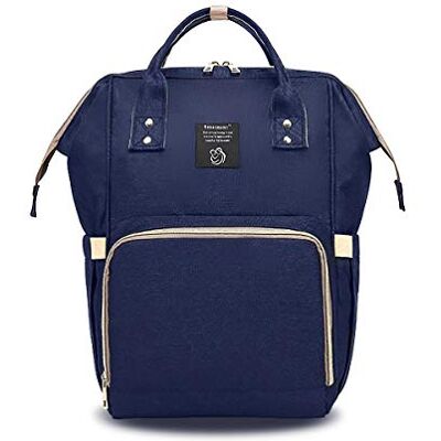 SONARIN Sac à Dos à Langer Bébé étanche,Sac à Couches, Organisateur de Sac à Dos de Voyage Multifonctions Avec Des Sacs Isolés par Bouteille,Grande Capacité, élégant,Idéal Cadeau(Bleu Foncé) - Publicité SONARIN Sac à Dos à Langer Bébé étanche,Sac à Couches, Organisateur de Sac à Dos de Voyage Multifonctions Avec Des Sacs Isolés par Bouteille,Grande Capacité, élégant,Idéal Cadeau(Bleu Foncé) - Publicité