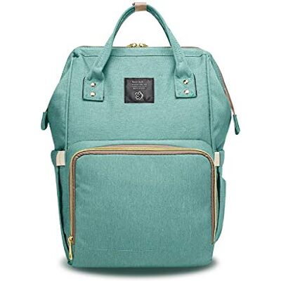 SONARIN Sac à Dos à Langer Bébé étanche,Sac à Couches, Organisateur de Sac à Dos de Voyage Multifonctions Avec Des Sacs Isolés par Bouteille,Grande Capacité, élégant,Idéal Cadeau(Vert) - Publicité SONARIN Sac à Dos à Langer Bébé étanche,Sac à Couches, Organisateur de Sac à Dos de Voyage Multifonctions Avec Des Sacs Isolés par Bouteille,Grande Capacité, élégant,Idéal Cadeau(Vert) - Publicité