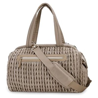 SONARIN Grande Capacité Tissé Sac à Langer pour Bébé Fourre-tout,Imperméable Sac à Couches de Voyage avec Bandoulière Amovible,Sacs de Maternité Portable avec Crochets de Poussette - Publicité SONARIN Grande Capacité Tissé Sac à Langer pour Bébé Fourre-tout,Imperméable Sac à Couches de Voyage avec Bandoulière Amovible,Sacs de Maternité Portable avec Crochets de Poussette - Publicité