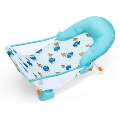 Bright Starts Disney Baby Le Monde de Nemo Siège de Bain Pliable 2 Positions, Support Ajustable pour Lavabo ou Baignoire, 0-6 Mois jusqu'à 9 kg, Hamac Lavable en Machine, par - Publicité Bright Starts Disney Baby Le Monde de Nemo Siège de Bain Pliable 2 Positions, Support Ajustable pour Lavabo ou Baignoire, 0-6 Mois jusqu'à 9 kg, Hamac Lavable en Machine, par - Publicité