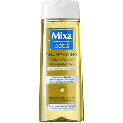 Mixa Bébé Shampooing Très Doux Hypoallergénique 250 ml - Publicité Mixa Bébé Shampooing Très Doux Hypoallergénique 250 ml - Publicité
