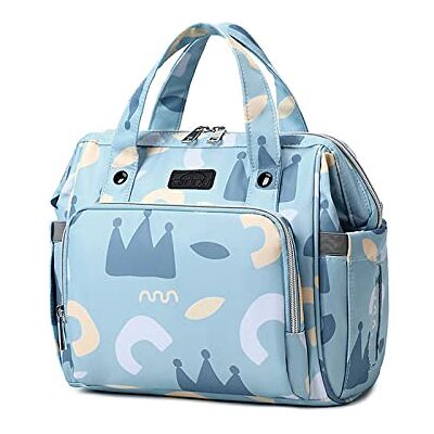 SONARIN Multifonctionnel Sacs à Dos à Langer pour Bébé,Léger Imperméable Sacs à Langer Fourre-tout Sac à Bandoulière Sac de Maternité Sac à Couches de Voyage pour Maman & Papa(Bleu) - Publicité SONARIN Multifonctionnel Sacs à Dos à Langer pour Bébé,Léger Imperméable Sacs à Langer Fourre-tout Sac à Bandoulière Sac de Maternité Sac à Couches de Voyage pour Maman & Papa(Bleu) - Publicité